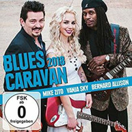 MIKE ZITO / BERNARD  VANJA SKY / ALLISON - BLUES CARAVAN 2018 CD