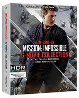 MISSION: IMPOSSIBLE 6 MOVIE COLLECTION 4K BLURAY