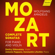 MOZART /  SITKOVETSKY / PAPPANO - COMPLETE SONATAS FOR PIANO & VIOLIN CD