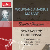 MOZART /  TALMI / LEV - SONATAS FOR FLUTE & PIANO CD
