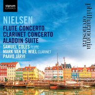 NIELSEN /  COLES / JARVI - CARL NIELSEN: FLUTE CONCERTO CLARINET CD