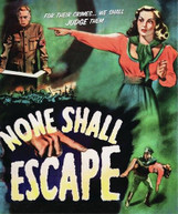 NONE SHALL ESCAPE BLURAY