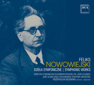 NOWOWIEJSKI /  - SYMPHONIC WORKS CD