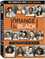 ORANGE IS THE NEW BLACK: SEASON 1 -4 DVD