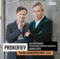 PROKOFIEV /  MUSTONEN / LINTU - PIANO CONCERTOS 2 & 5 CD