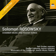 ROSOWSKY /  GRUBER / CALLOWAY - CHAMBER MUSIC & YIDDISH SONGS CD