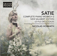 SATIE /  HORVATH - COMPLETE PIANO WORKS 2 CD