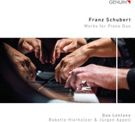 SCHUBERT /  DUO LONTANO - WORKS FOR PIANO DUO CD
