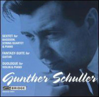 SCHULLER /  STAROBIN / MIRO STRING - CHAMBER WORKS CD
