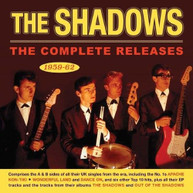 SHADOWS - COMPLETE RELEASES 1959-62 CD