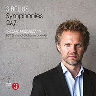 SIBELIUS /  BBC NATIONAL ORCHESTRA OF WALES - SYMPHONIES 2 & 7 CD