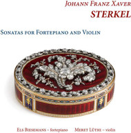 STERKEL /  BIESEMANS / LUTHI - SONATAS FOR FORTEPIANO & VIOLIN CD