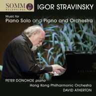 STRAVINSKY /  DONOHOE - MUSIC FOR PIANO & ORCHESTRA CD