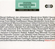 SWEDISH JAZZ HISTORY 11 / VARIOUS CD