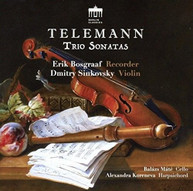 TELEMANN /  BOSGRAAF / KORENEVA - TRIO SONATAS CD