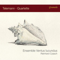 TELEMANN /  ENSEMBLE VENTUS IUCUNDUS - TELEMANN QUARTETS CD