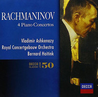VLADIMIR ASHKENAZY - RACHMANINOV: PIANO CONCERTOS (IMPORT) CD
