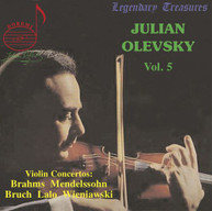 BRAHMS /  OLEVSKY - VIOLIN CONCERTOS CD