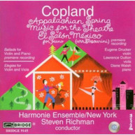 COPLAND /  RICHMAN / HARMONIE ENSEMBLE NEW YORK - RARITIES & MASTERPIECES CD