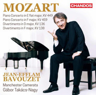MOZART /  BAVOUZET / CAMERATA - PIANO CONCERTOS 2 CD