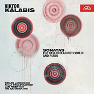 KALABIS /  JAMNIK / KAHANEK - SONATAS FOR CELLO / CLARINET / VIOLIN & CD