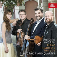 DVORAK - PIANO QUARTETS 1 & 2 CD