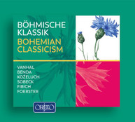 BENDA /  ADORJAN / TSCHECHISCHE PHILHARMONIE - BOHEMIAN CLASSICS CD