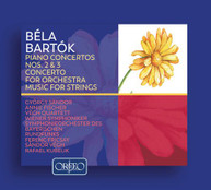BARTOK /  SANDOR - PIANO CONCERTOS 2 & 3 / CONCERTO FOR ORCHESTRA CD