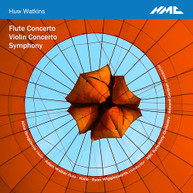 WATKINS /  WALKER / HALLE - FLUTE CONCERTO / VIOLIN CONCERTO / SYMPHONY CD
