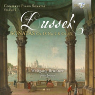DUSSEK /  BRUNNER - COMPLETE PIANO SONATAS 5 CD