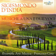 D'INDIA /  ENSEMBLE ARTE MUSICA - MUSICHE A UNA E DUE VOCI CD