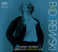 PADEREWSKI /  SOBCZAK - PIANO MUSIC CD