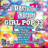 PARTY TIME KARAOKE - GIRL POP 33 CD
