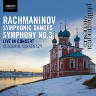 RACHMANINOFF /  PHILHARMONIA ORCHESTRA - SYMPHONY 3 CD