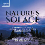 BRAHMS /  STEPHAN LOGES / IAIN BURNSIDE - NATURE'S SOLACE CD