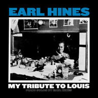 EARL HINES - MY TRIBUTE TO LOUIS: PIANO SOLOS BY EARL HINES VINYL