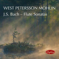 J.S. BACH /  WEST / MOHLIN - FLUTE SONATAS CD