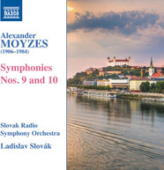MOYZES /  SLOVAK RADIO SYMPHONY ORCHESTRA - SYMPHONIES 9 & 10 CD
