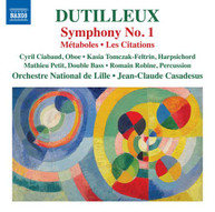 DUTILLEUX - SYMPHONY 1 / METABOLES / LES CITATIONS CD