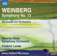 WEINBERG /  LANDE - SYMPHONY 13 / SERENADE FOR ORCHESTRA CD