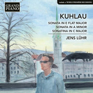 KUHLAU /  LUHR - PIANO SONATA IN E FLAT MAJOR 127 / PIANO SONATA CD