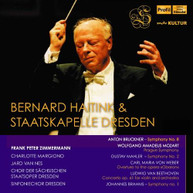 BEETHOVEN /  STAATSKAPELLE DRESDEN / ZIMMERMANN - BERNHARD HAITINK & CD