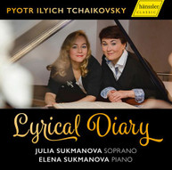 TCHAIKOVSKY /  SUKMANOVA - LYRICAL DIARY CD