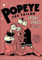 POPEYE THE SAILOR: 1938 -1940 - VOL 2 DVD