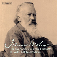 BRAHMS /  WALLIN / PONTINEN - 5 SONATAS VIOLIN & PIANO 1 SACD