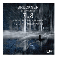 BRUCKNER /  MRAVINSKY - SYMPHONIES 7 & 8 CD