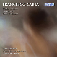 CARTA /  NUOVA ORCHESTRA PEDROLLO / SANTO - DODICI ROMANZE POESIE CD