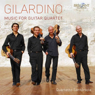 GILARDINO /  QUARTETTO SANTORSOLA - MUSIC FOR GUITAR QUARTET CD