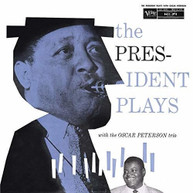 LESTER YOUNG / OSCAR  PETERSON - PRESIDENT PLAYS WITH THE OSCAR VINYL