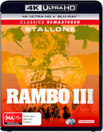 RAMBO III (CLASSICS REMASTERED) (4K UHD/BLU-RAY) (1988)  [BLURAY]